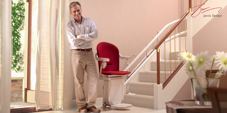 Stannah Stairlift 3D CGIs